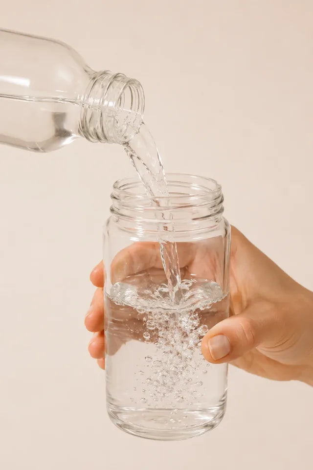 Versez 250 mL d’eau